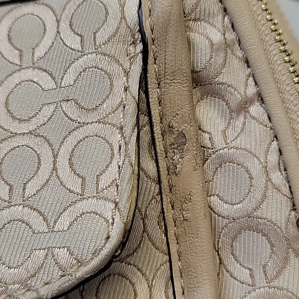 Coach Madison Georgie Op Art Convertible Satchel Preloved